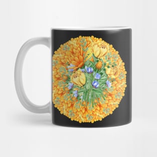 Wreath of Calendulas Mug